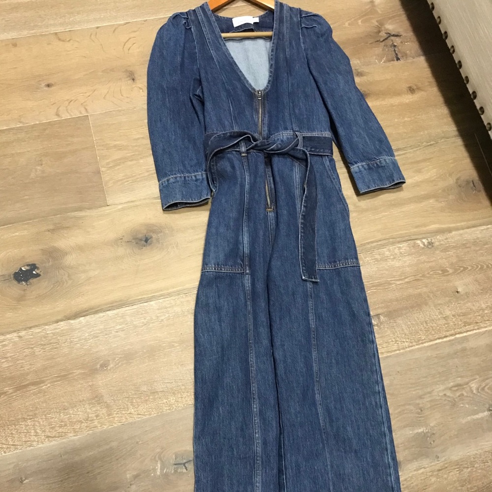 &Other Stories Denim Jumpsuit